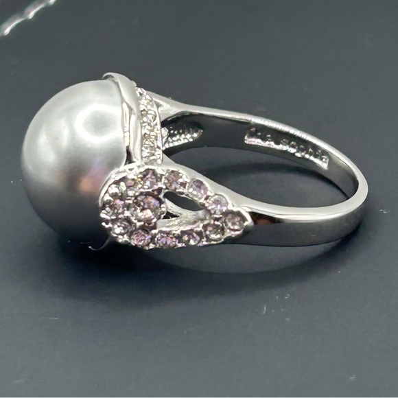 Size 7 Lia Sophia Ryne Ring - Picture 1 of 8